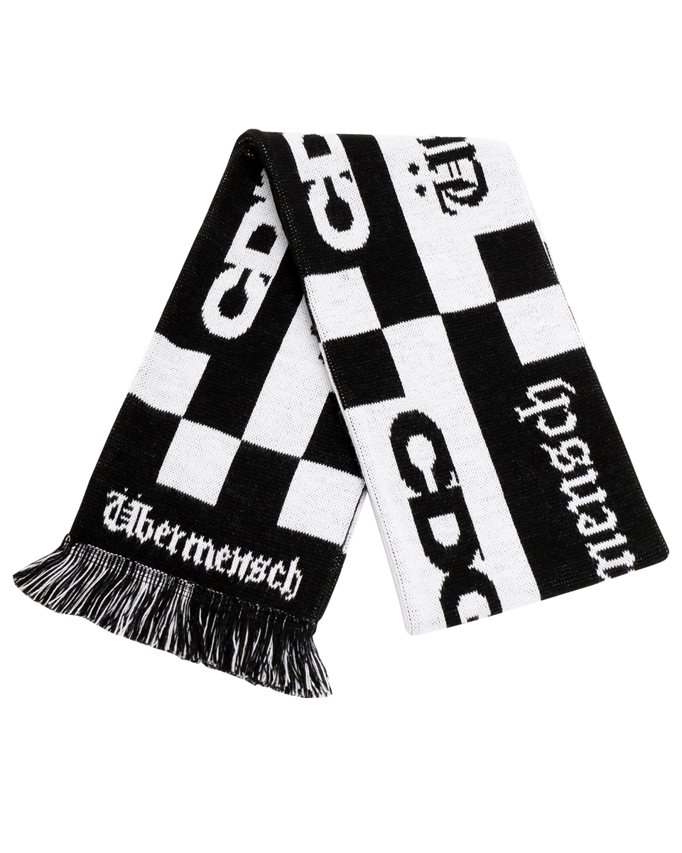 CDG x G-DRAGON Übermensch CHECKERED STOLE BLACK / WHITE | CDG CDG x G-DRAGON Übermensch CHECKERED STOLE BLACK / WHITE | CDG