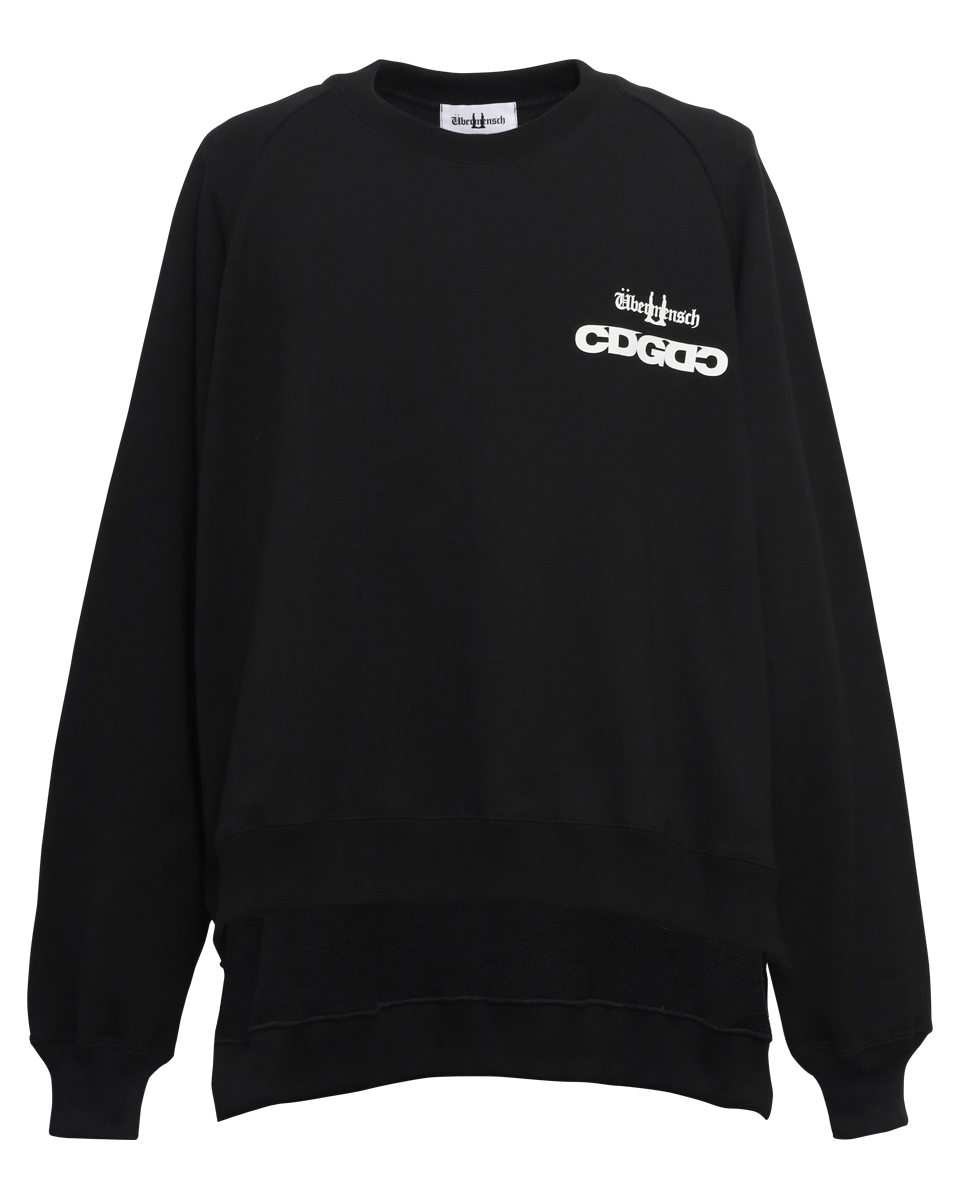CDG x G-DRAGON Übermensch OVERSIZED CREWNECK SWEATSHIRT| CDG
