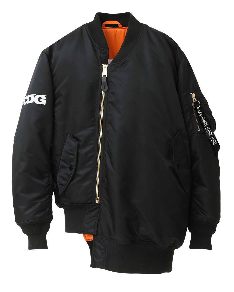 COMME des GARÇONS black market MA-1ジャケット COMME des GARÇONS black market MA-1ジャケット black market