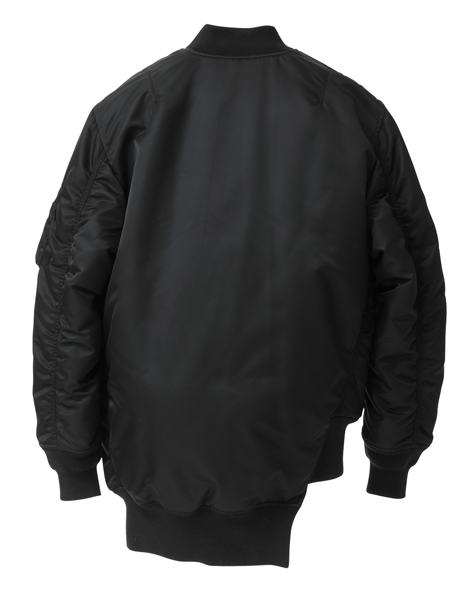 CDG ALPHA MA-1 フライトジャケット ブラック ALPHA BIAS MA-1 JACKET | CDG - COMME des GARÇONS