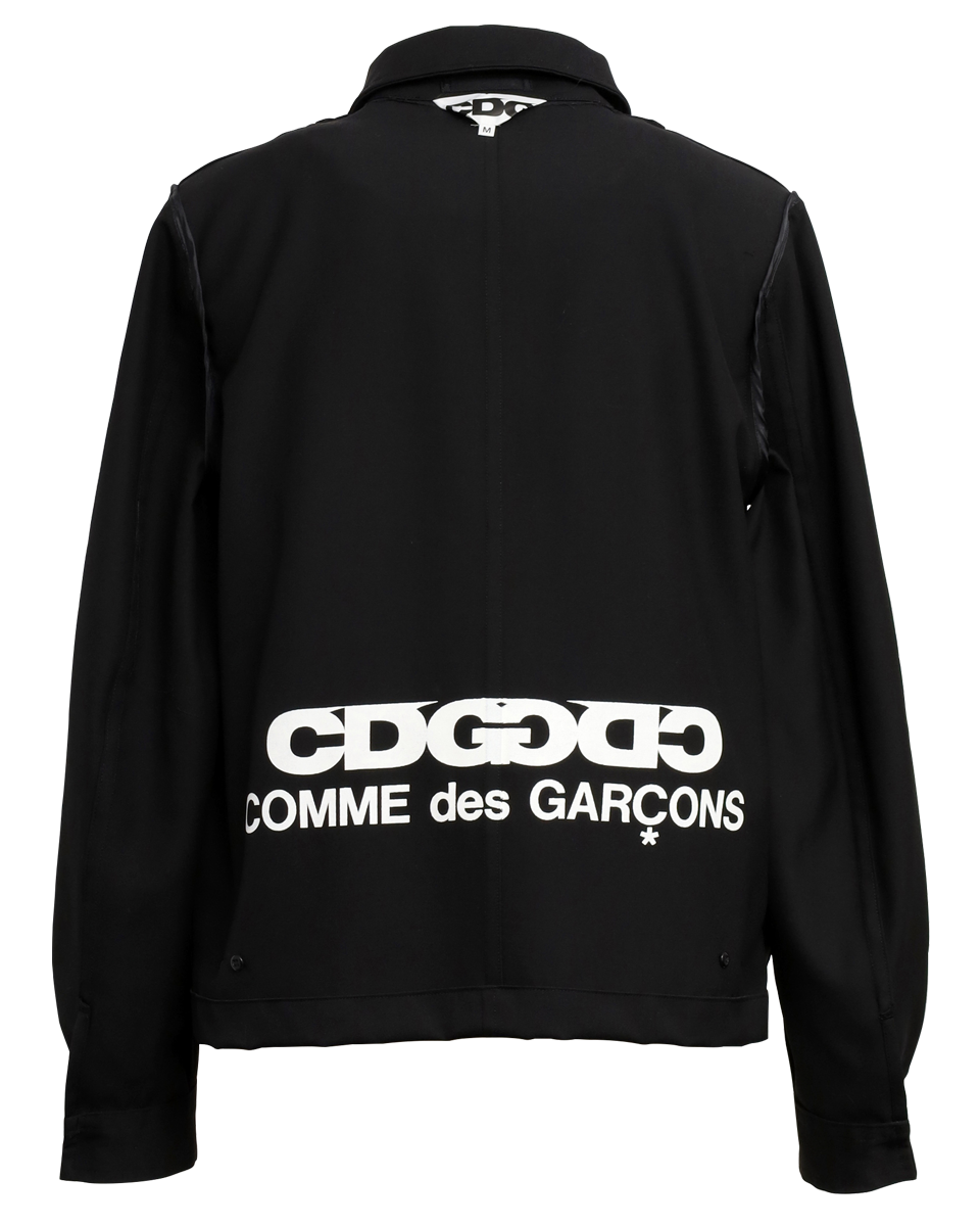 CDG WOOL GABARDINE CLASSIC BLOUSON | CDG - COMME des GARÇONS