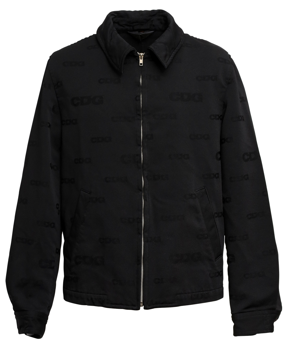 CDG POLYESTER JACQUARD GARMENT TREATED CLASSIC BLOUSON | CDG CDG POLYESTER JACQUARD GARMENT TREATED CLASSIC BLOUSON | CDG