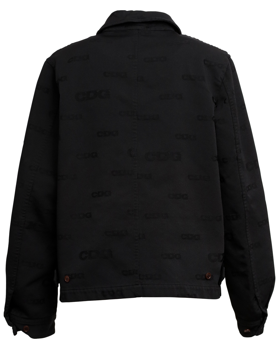 CDG POLYESTER JACQUARD GARMENT TREATED CLASSIC BLOUSON | CDG CDG POLYESTER JACQUARD GARMENT TREATED CLASSIC BLOUSON | CDG