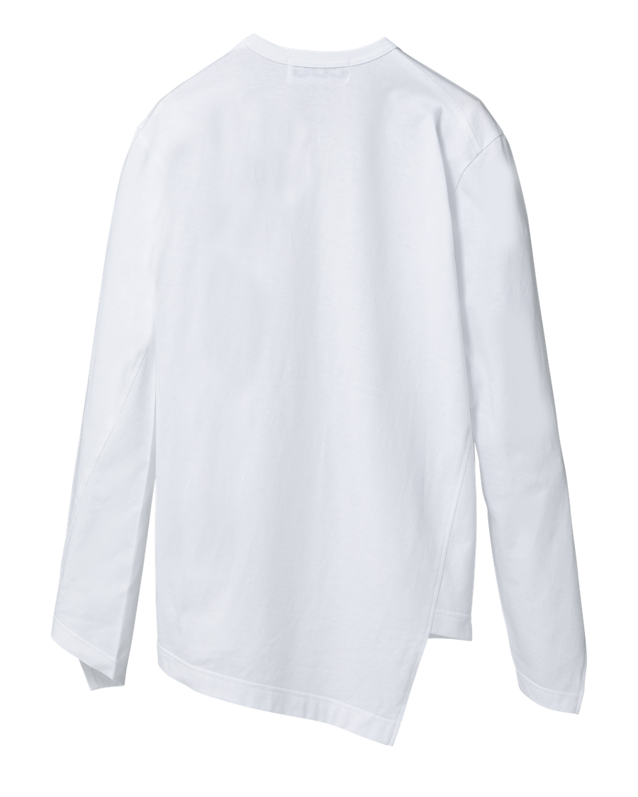 CDG BIAS DESIGNED LONG SLEEVED T-SHIRT / CDG COMME des GARÇONS CDG BIAS DESIGNED LONG SLEEVED T-SHIRT / CDG COMME des GARÇONS