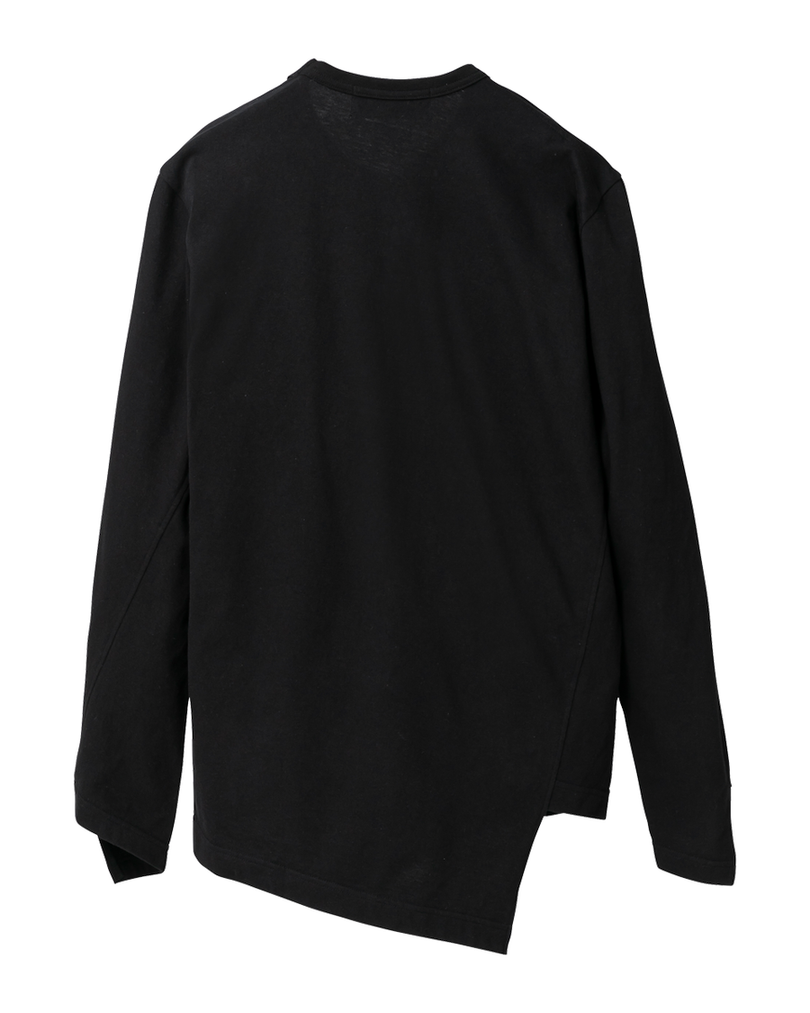 BIAS LONG SLEEVE T-SHIRT | CDG - COMME des GARÇONS (コムデギャルソン公式) | バイアス  ロングスリーブ Tシャツ