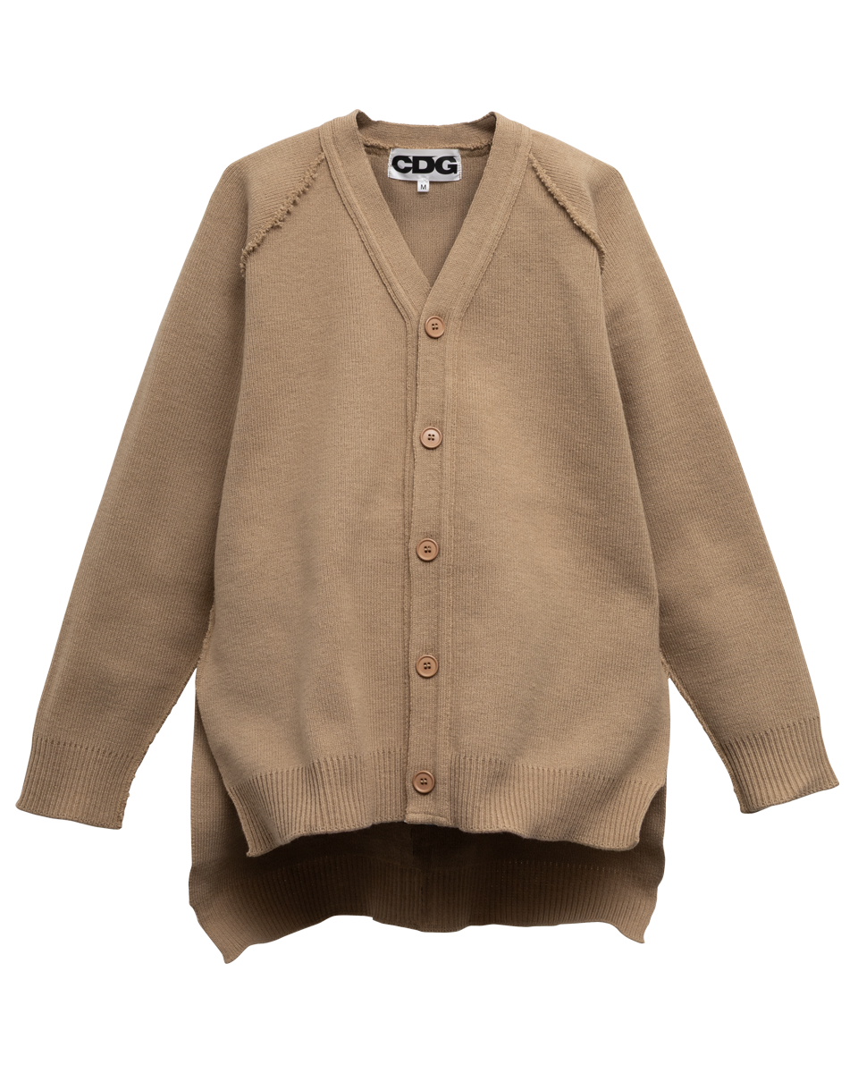 CDG OUTSIDED SEAM CARDIGAN | CDG - COMME des GARÇONS(コム デ CDG OUTSIDED SEAM CARDIGAN | CDG - COMME des GARÇONS(コム デ