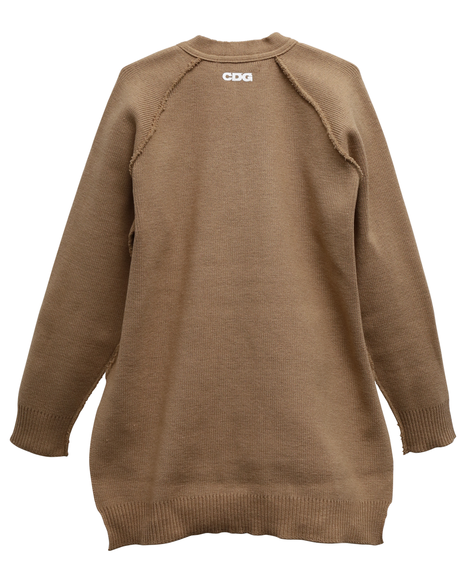CDG OUTSIDED SEAM CARDIGAN | CDG - COMME des GARÇONS(コム デ CDG OUTSIDED SEAM CARDIGAN | CDG - COMME des GARÇONS(コム デ
