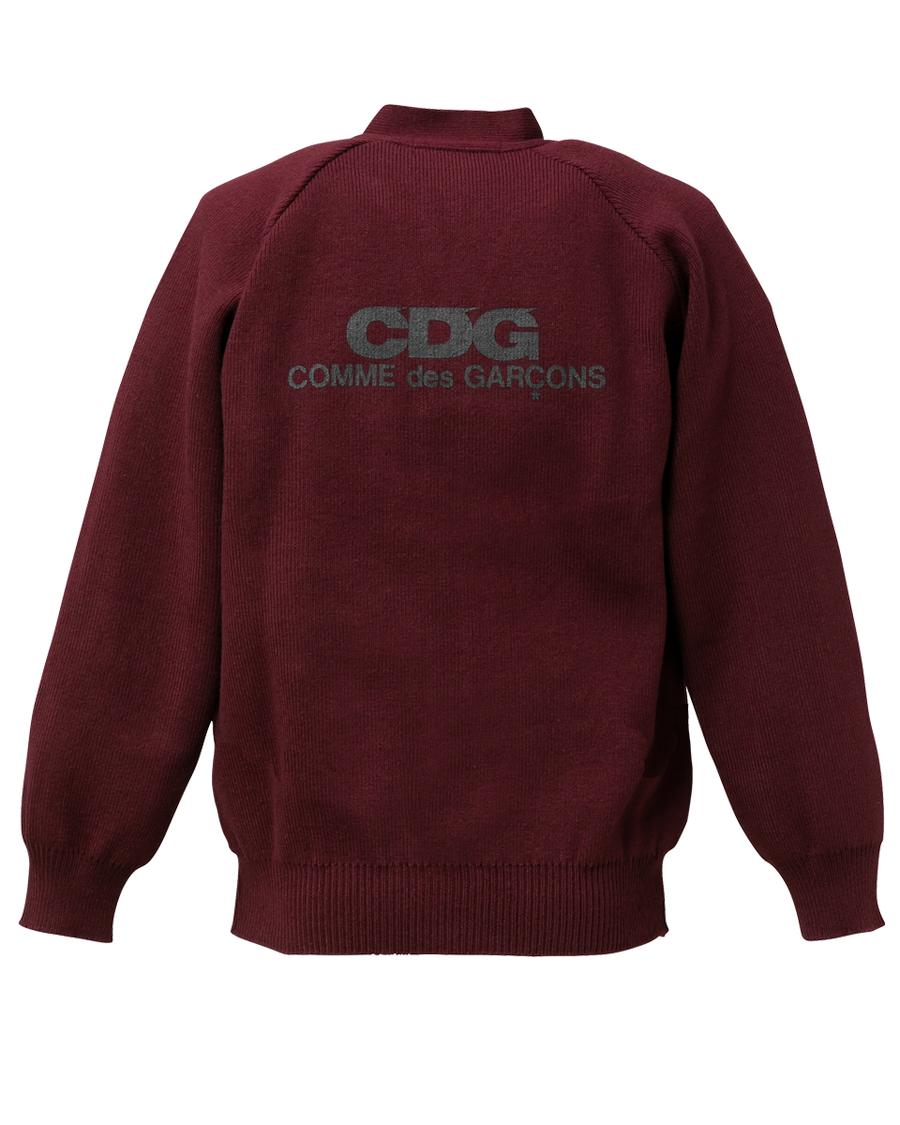 COMME des GARCONS コムデギャルソン Vネック カーディガン V-NECK SCHOOL CARDIGAN | CDG - COMME des GARÇONS