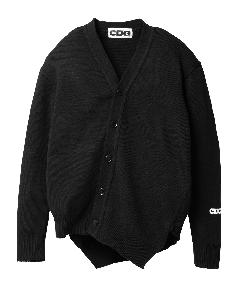 BIAS CARDIGAN | CDG - COMME des GARÇONS (コムデギャルソン公式 BIAS CARDIGAN | CDG - COMME des GARÇONS (コムデギャルソン公式
