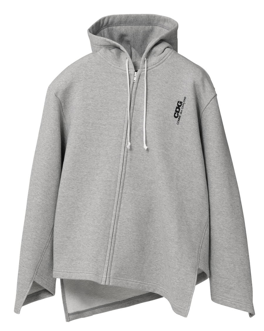 BIAS HOODED SWEATSHIRT | CDG - COMME des GARÇONS BIAS HOODED SWEATSHIRT | CDG - COMME des GARÇONS
