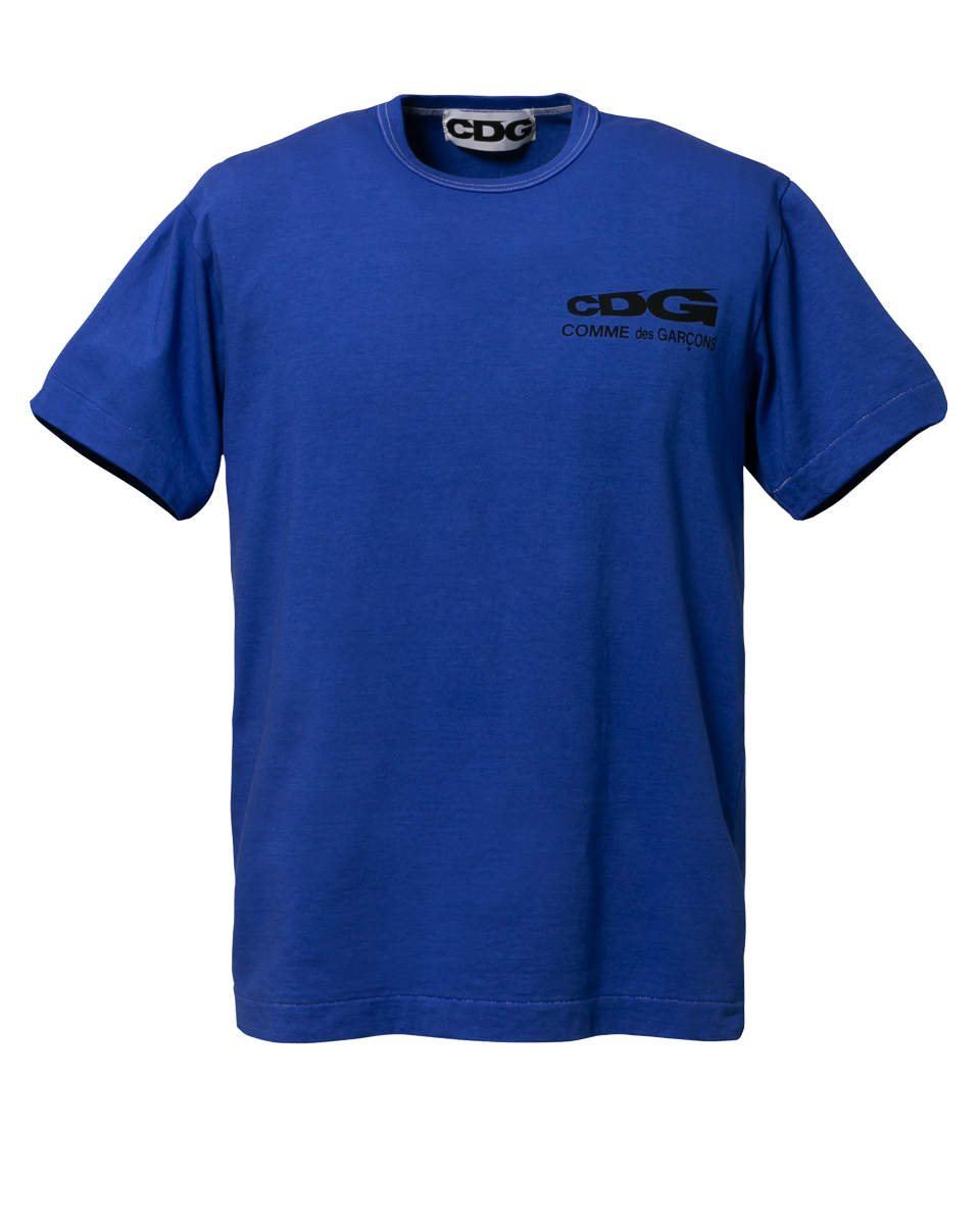 OVERDYED LOGO T-SHIRT | CDG - COMME des GARÇONS (コムデギャルソン公式) | オーバーサイズ ...