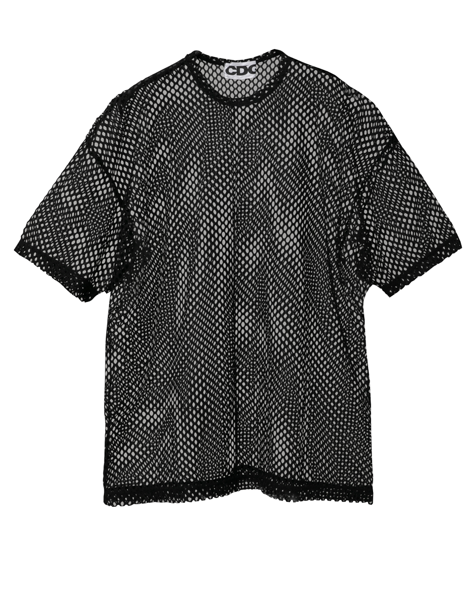 BLACK COMME des GARÇONS メッシュTシャツ S OVERSIZED MESH T-SHIRT | CDG - COMME des GARÇONS