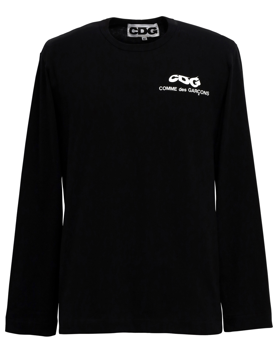 美品 COMME des GARCONS SHIRT ロンT アーカイブ 黒 CDG CLASSIC LONG SLEEVED T-SHIRT6 / CDG COMME des GARÇONS SMALL