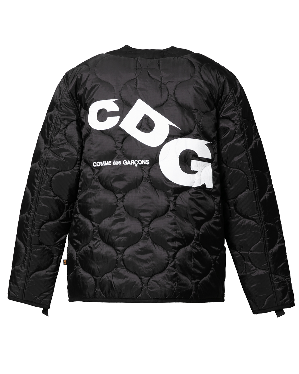 COMME des GARÇONS CDGロゴジャケット CDG x ALPHA LINER JACKET | CDG - COMME des GARÇONS