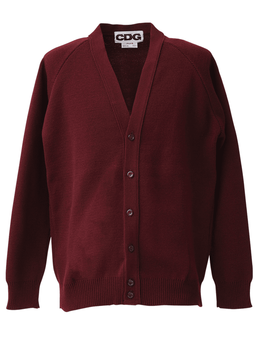 LOCHAVEN V-NECK CARDIGAN - CDG (COMME des GARCONS - コムデギャルソン) LOCHAVEN V-NECK CARDIGAN - CDG (COMME des GARCONS - コムデギャルソン)