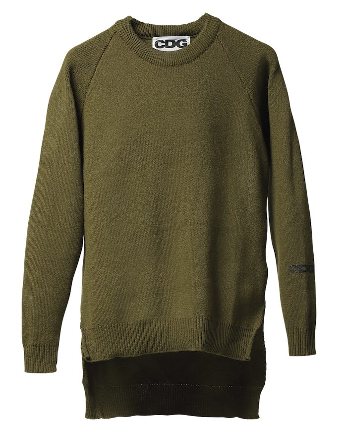 CDG◇×LOCHAVEN of SCOTLAND/カーディガン(厚手)/L/アクリル/BLK/SZ CDG◇×LOCHAVEN of SCOTLAND/カーディガン(厚手)/L/アクリル/BLK/SZ