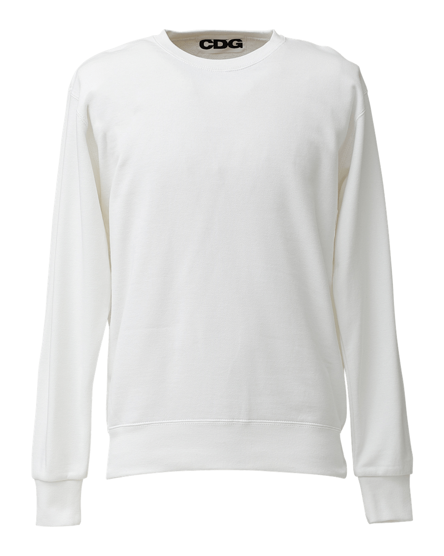 人気✨コムデギャルソンコムデギャルソン スウェット 白 人気✨コムデギャルソンコムデギャルソン スウェット 白
