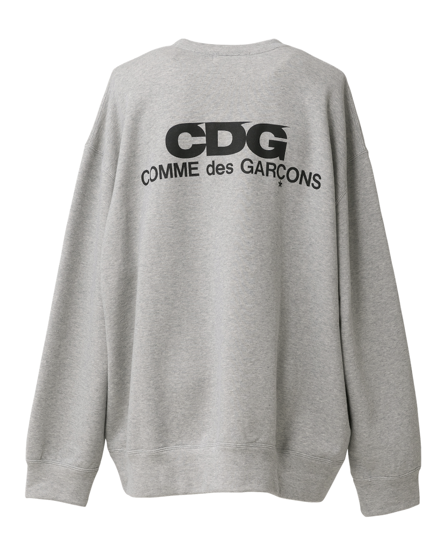 CDG OVERSIZED CREW NECK SWEATSHIRT | CDG - COMME des GARÇONS(コム CDG OVERSIZED CREW NECK SWEATSHIRT | CDG - COMME des GARÇONS(コム