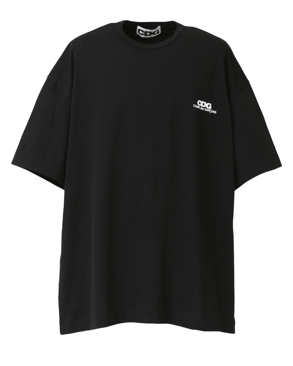 CDGコムデギャルソン Tシャツ ブラックS OVERSIZED T-SHIRT2 | CDG - COMME des GARÇONS