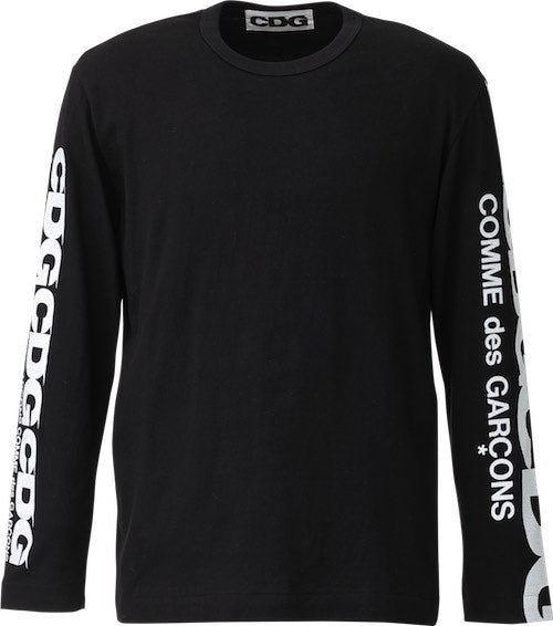 CDG コムデギャルソン 赤白 長袖 che 着用 CDG コムデギャルソン 赤白